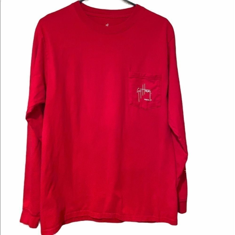 Guy Harvey Reb LongSleeve T Shirt Size Medium Men